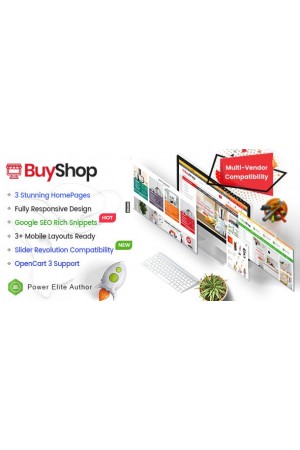 BuyShop - Responsive & Multipurpose OpenCart 3 Theme with Mobile-Specific Layouts