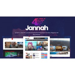 Jannah News 5 Profesyonel  - TR Dil Destekli